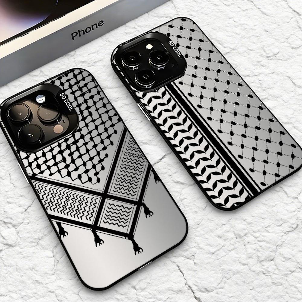 Phone Cases Iphone 17 - Casing Ponsel Keffiyeh Palestina Untuk IPhone