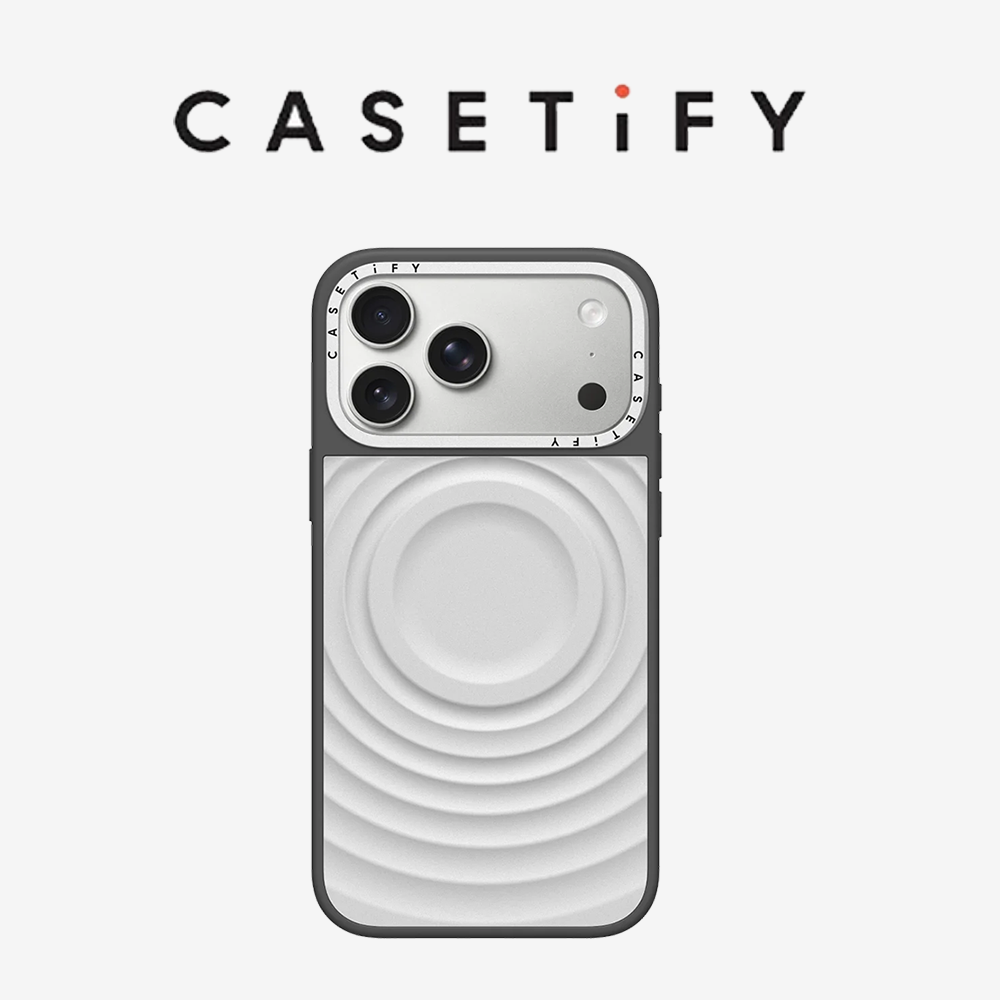 Phone Cases Iphone 17 - CASETiFY Casing Ponsel Magnetik Metal Ripple