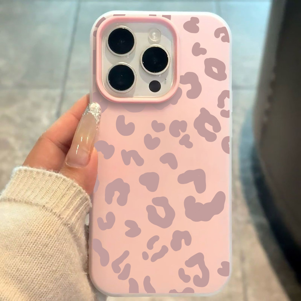 Phone Cases Xiaomi 14T - Casing HP Silikon Motif Leopard Warna