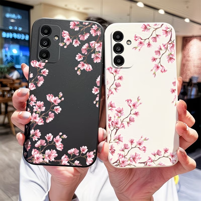 Phone Cases Pink - Casing Ponsel Gambar Cabang Bunga Sakura