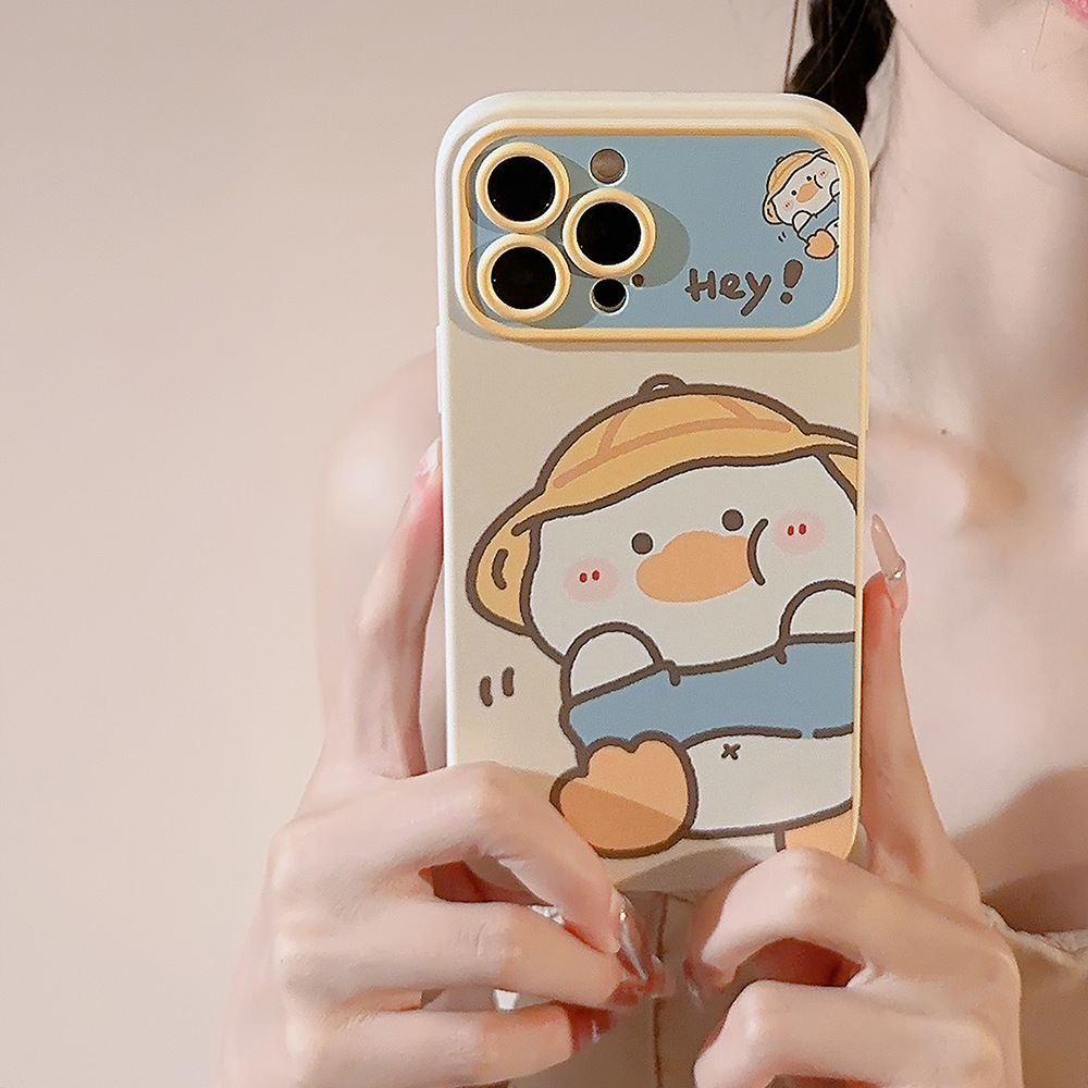 Phone Cases Korea - Casing Ponsel Bebek Kuning Kartun Korea