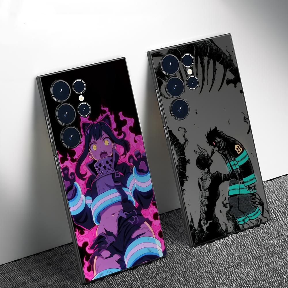 Matte Frosted Case - Casing Ponsel Anime F-Fire Force untuk