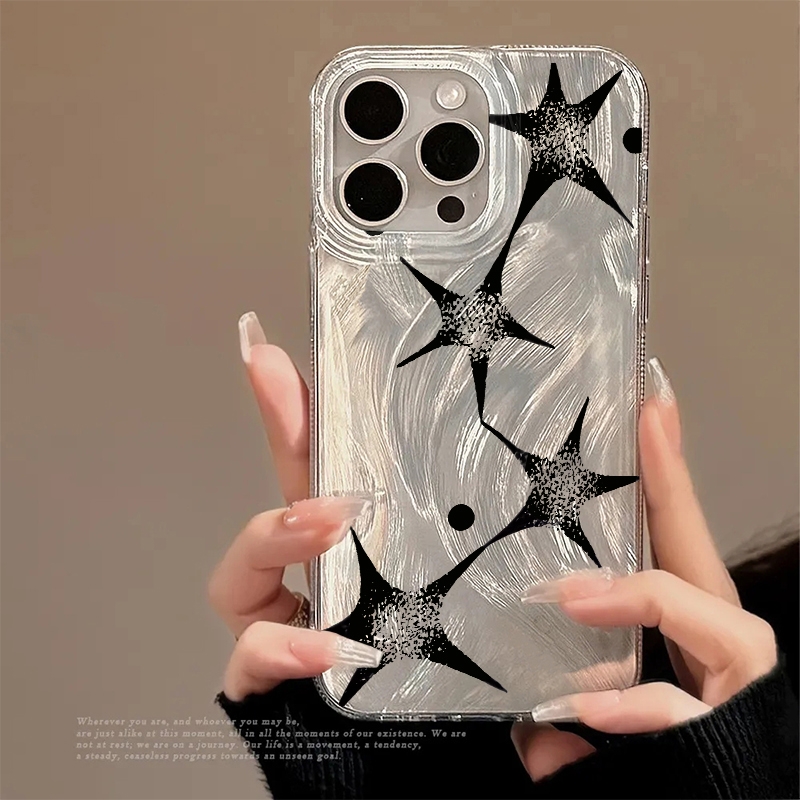 Phone Cases Xr Iphone - Casing Ponsel Motif Trendi Bintang Berkilau
