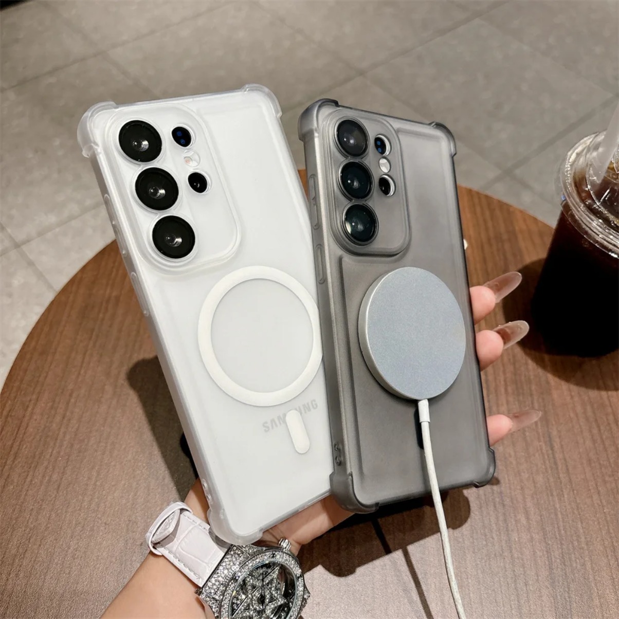 Casing Ponsel Magnetik Anti Be - Matte Frosted Case ulasan dan harga