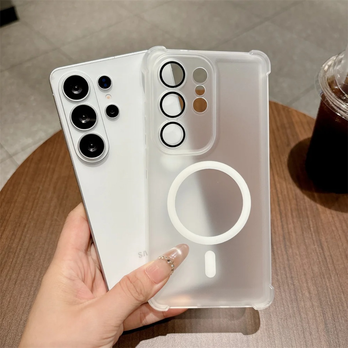 Casing Ponsel Magnetik Anti Be - Matte Frosted Case ulasan dan harga