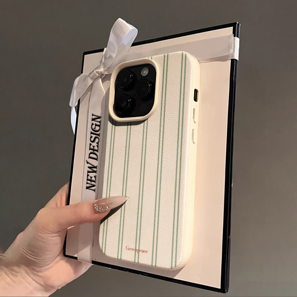 Casing Ponsel Motif Garis Mera - Phone Cases Pink ulasan dan harga