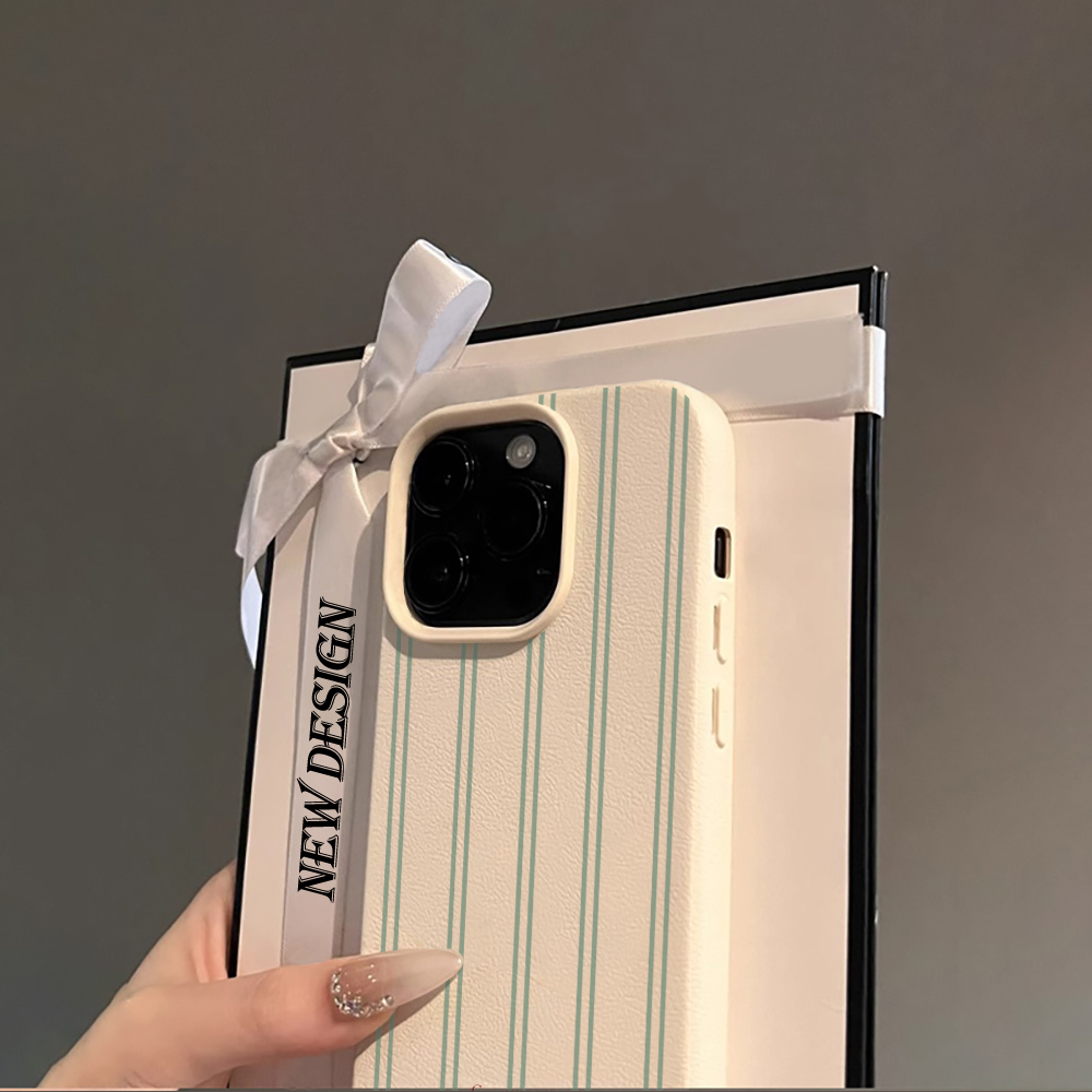 Casing Ponsel Motif Garis Mera - Phone Cases Pink ulasan dan harga