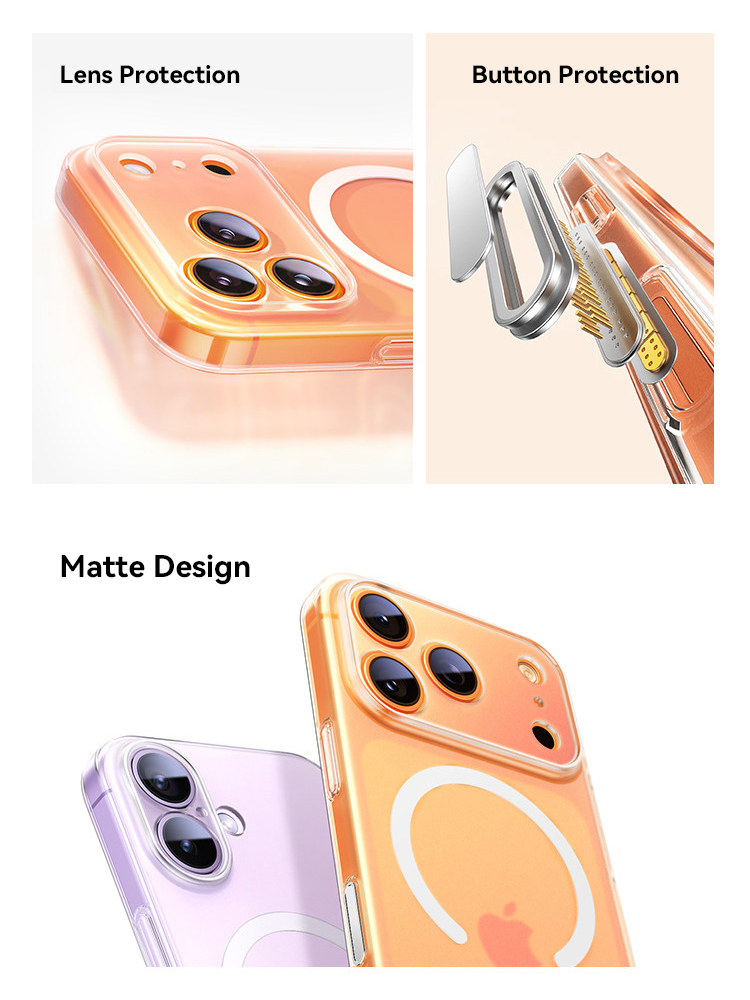 Joyroom Untuk iPhone 18 Pro Ma - Matte Frosted Case ulasan dan harga