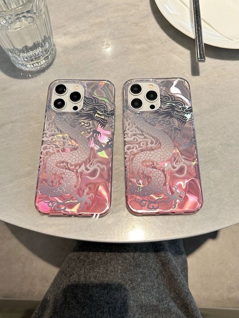 Casing Ponsel Pola Loong Cina  - Phone Cases Pink ulasan dan harga