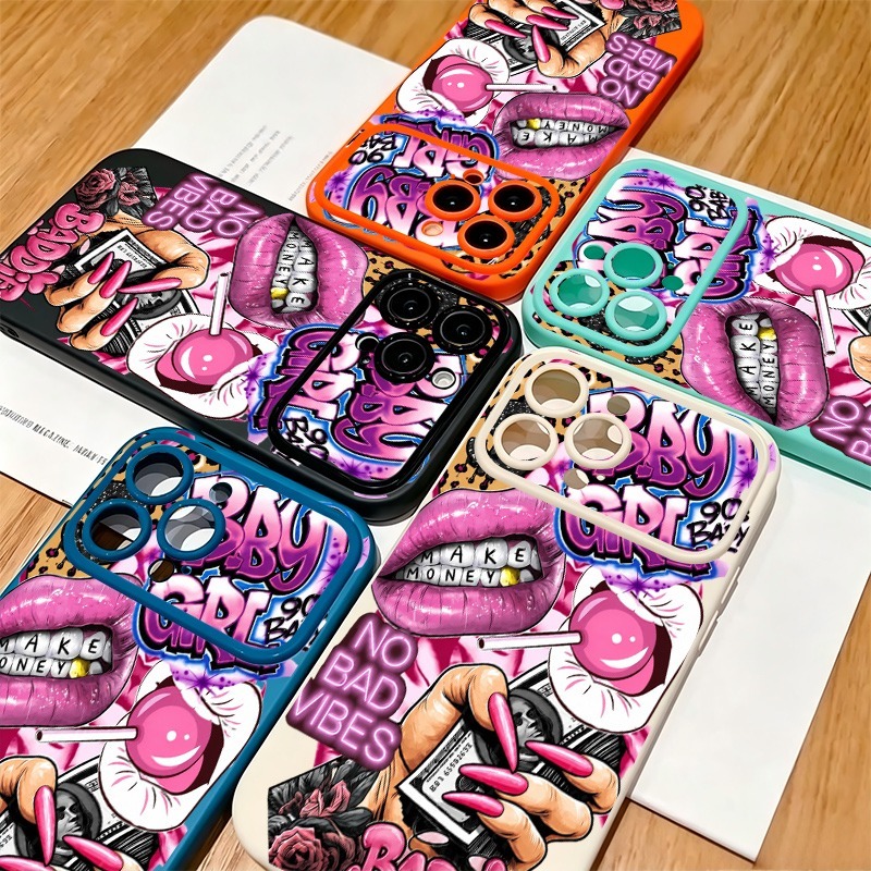Casing Ponsel Motif Grafiti Bi - Phone Cases Store ulasan dan harga