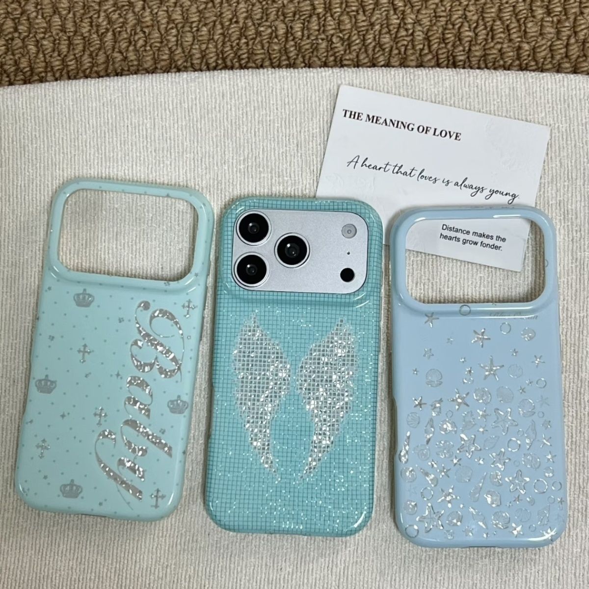 Casing Ponsel Korea Warna Mint - Phone Cases Korea ulasan dan harga