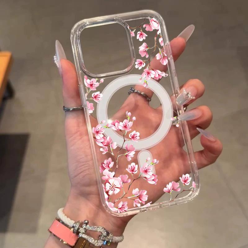 Casing Bunga INS Merah Muda Me - Phone Cases Pink ulasan dan harga