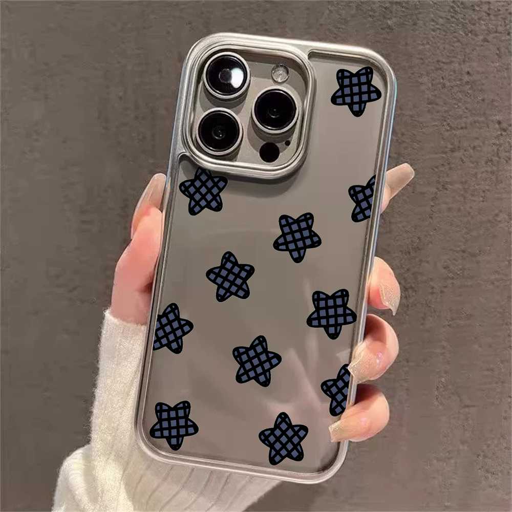 Casing Transparan Y2K Stars Fa - Phone Cases Store ulasan dan harga