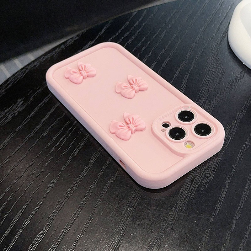 Casing Ponsel Pink Bow Tie Unt - Phone Cases Pink ulasan dan harga