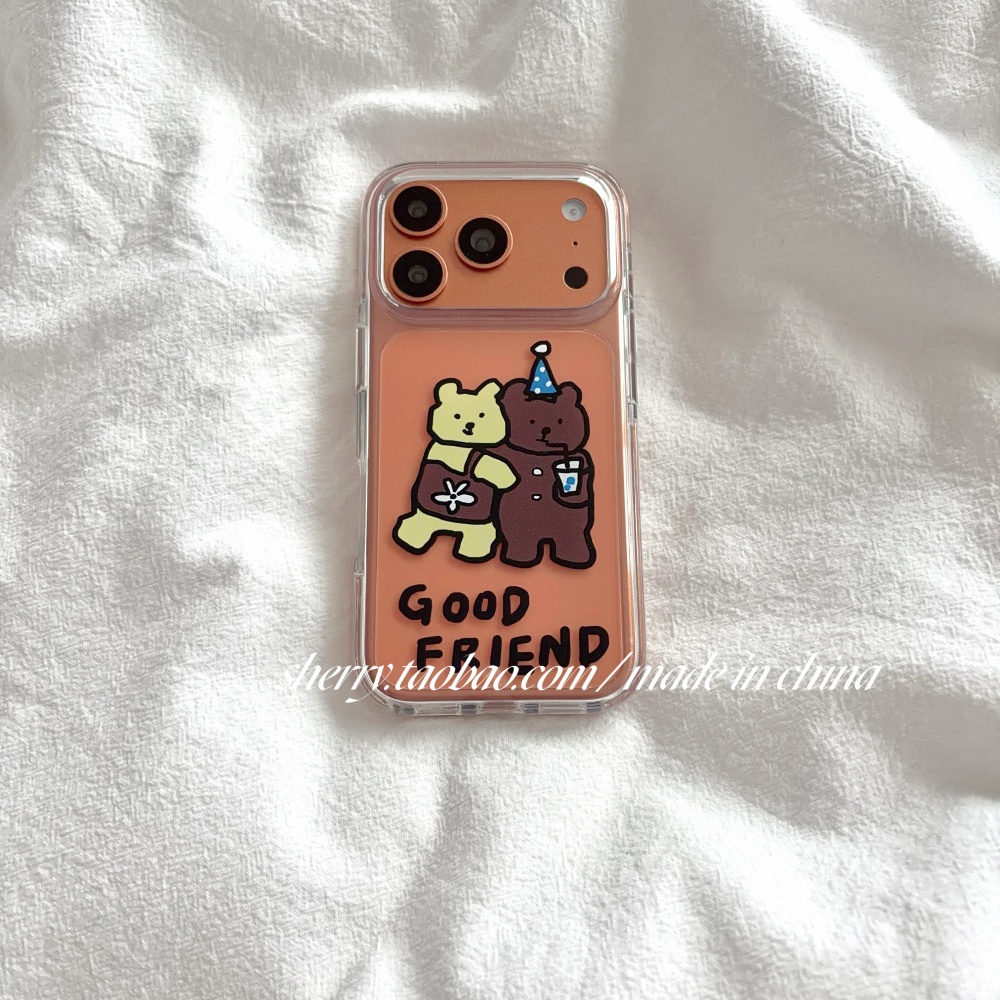 Casing HP Beruang Kuning & Cok - Phone Cases Korea ulasan dan harga