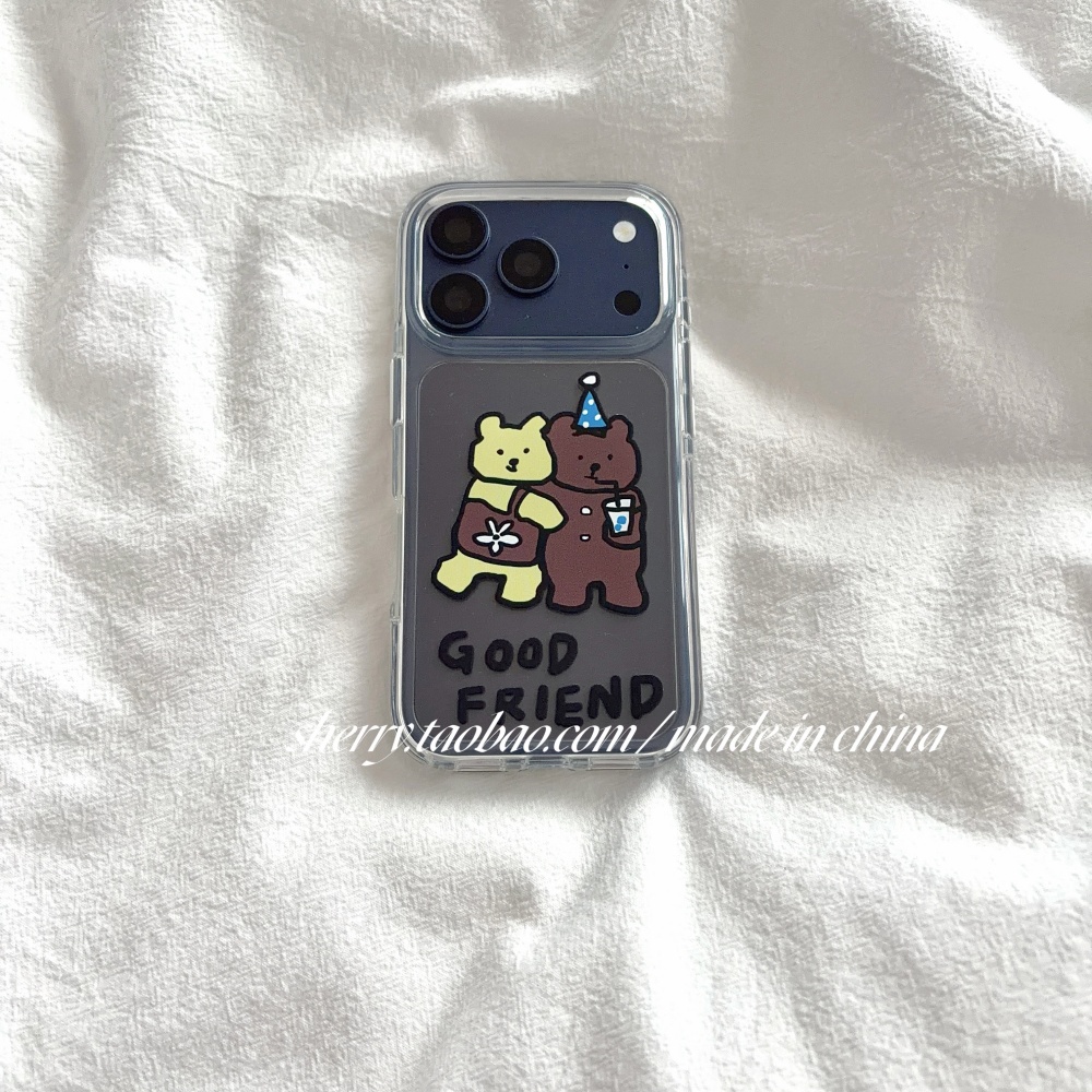 Casing HP Beruang Kuning & Cok - Phone Cases Korea ulasan dan harga