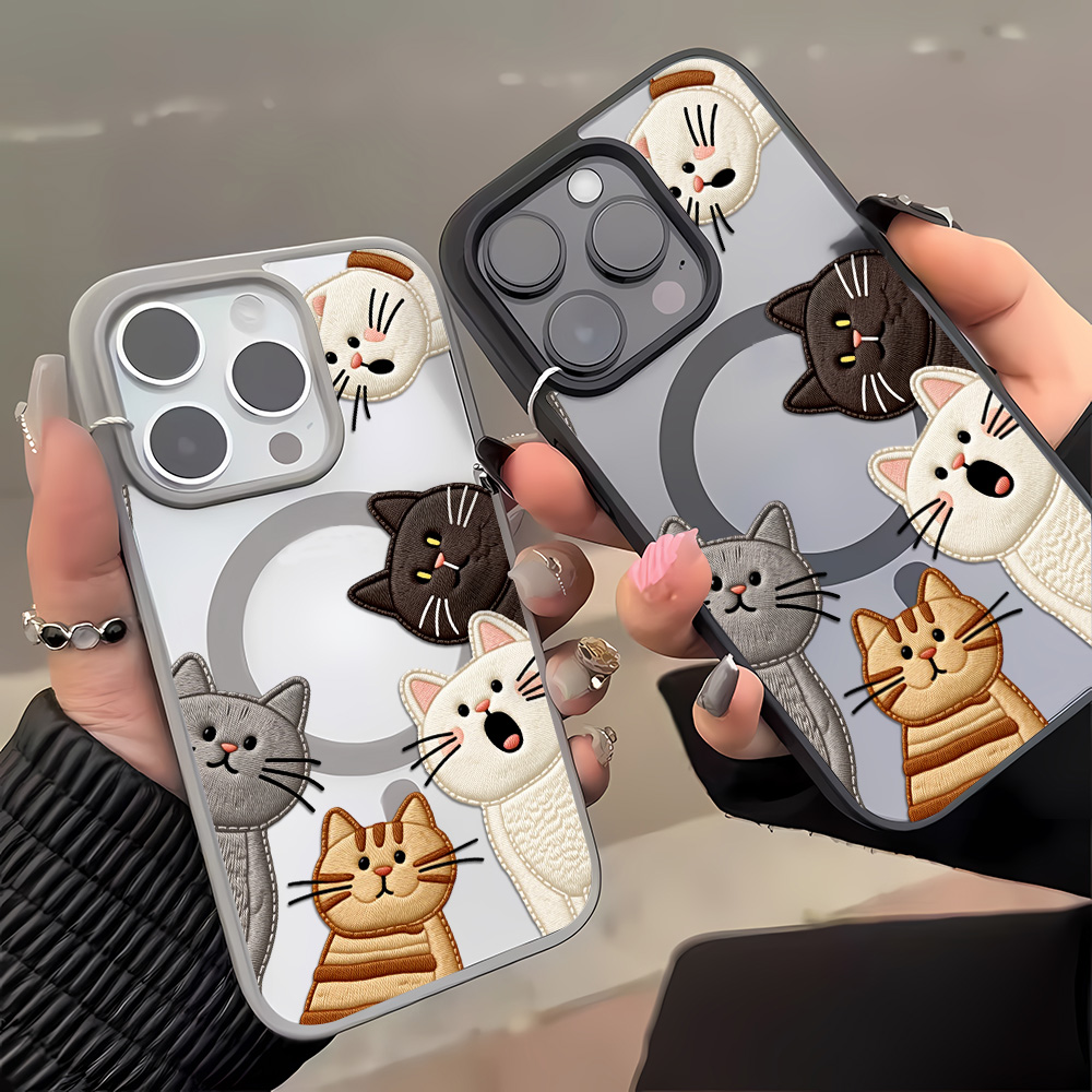 Casing HP Kucing Bordir Imitas - Phone Cases Store ulasan dan harga