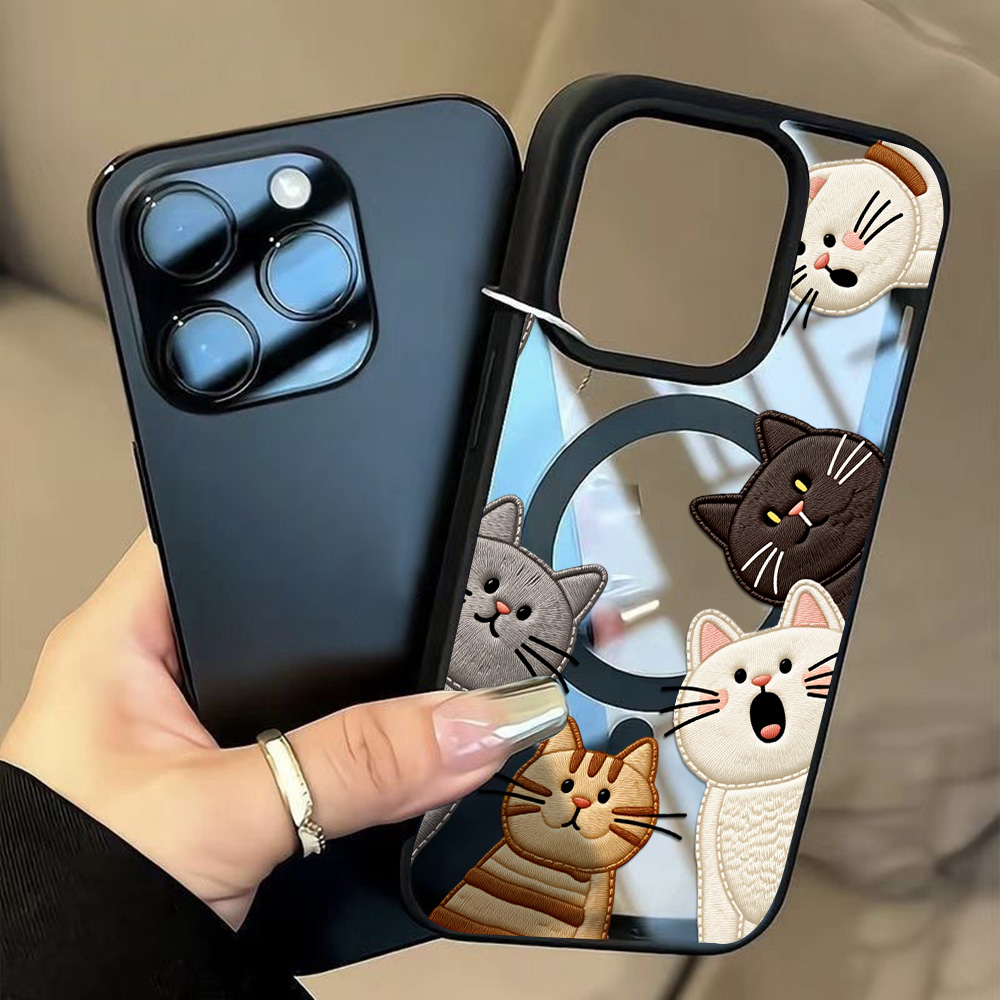 Casing HP Kucing Bordir Imitas - Phone Cases Store ulasan dan harga